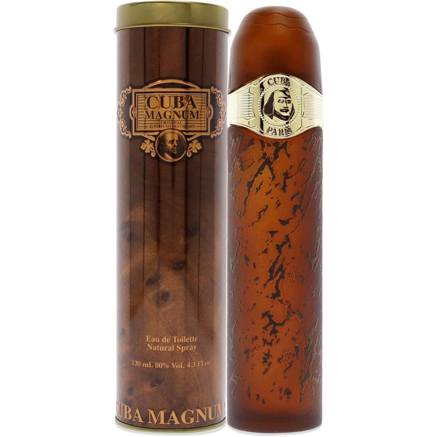 Cuba Magnum Gold Caballero Des Champs 130 ml Edt Spray - Hombre