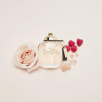 Coach Coach 90 ml Edp Spray para Mujer Fragancia Floral Nueva 2016 con Notas de Frambuesa y Rosa Turca