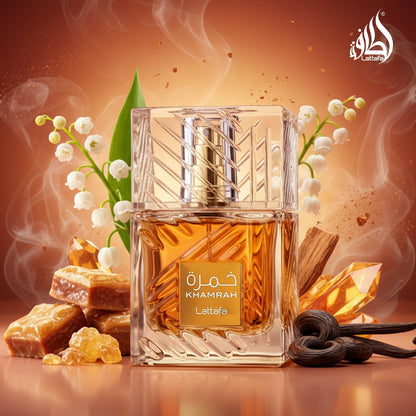 Khamrah Unisex Lattafa 100 ml Edp Spray - Unsex