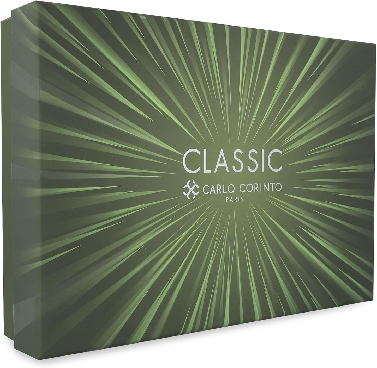 Set Carlo Corinto Classic 4Pzs 100Ml Edt Spray/ Body Shampoo 100Ml/ After Shave 100Ml/ 10Ml Edt Spray - Hombre