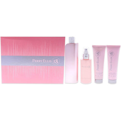 Perry Ellis Set 18 4Pz 100Ml Edp Spray - Mujer