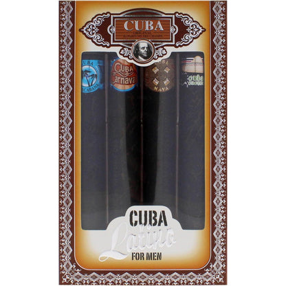 Set Cuba Latino Des Champs 4 Pz 35 ml c/u Spray - Hombre