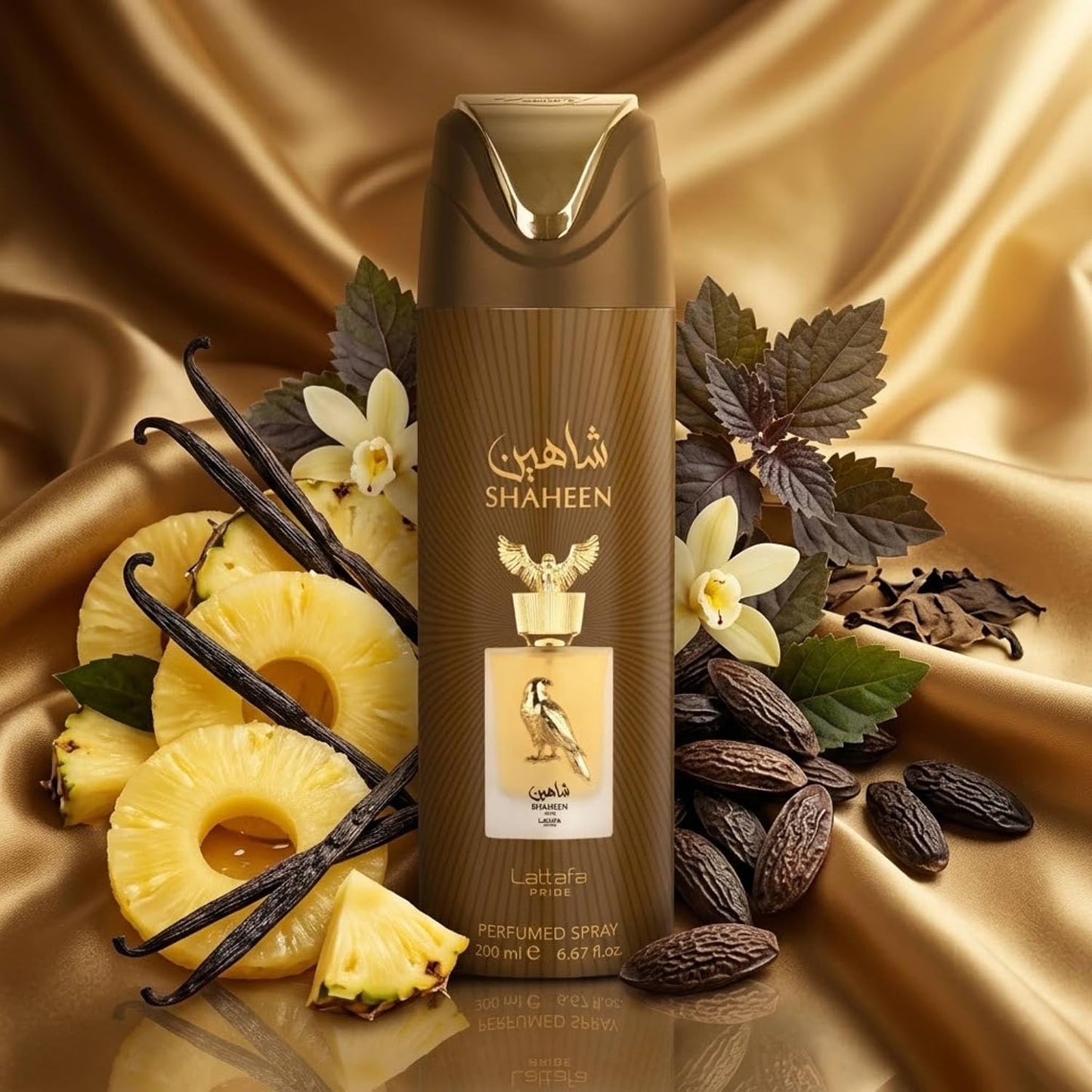 Lattafa Shaheen Gold 200Ml Body Spray - Unisex