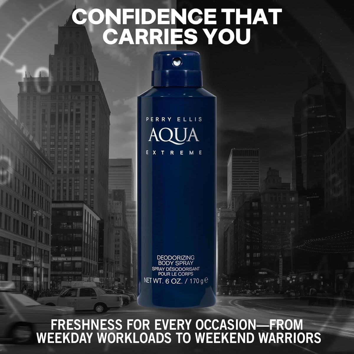 Perry Ellis Aqua Extreme 170G Body Spray - Hombre