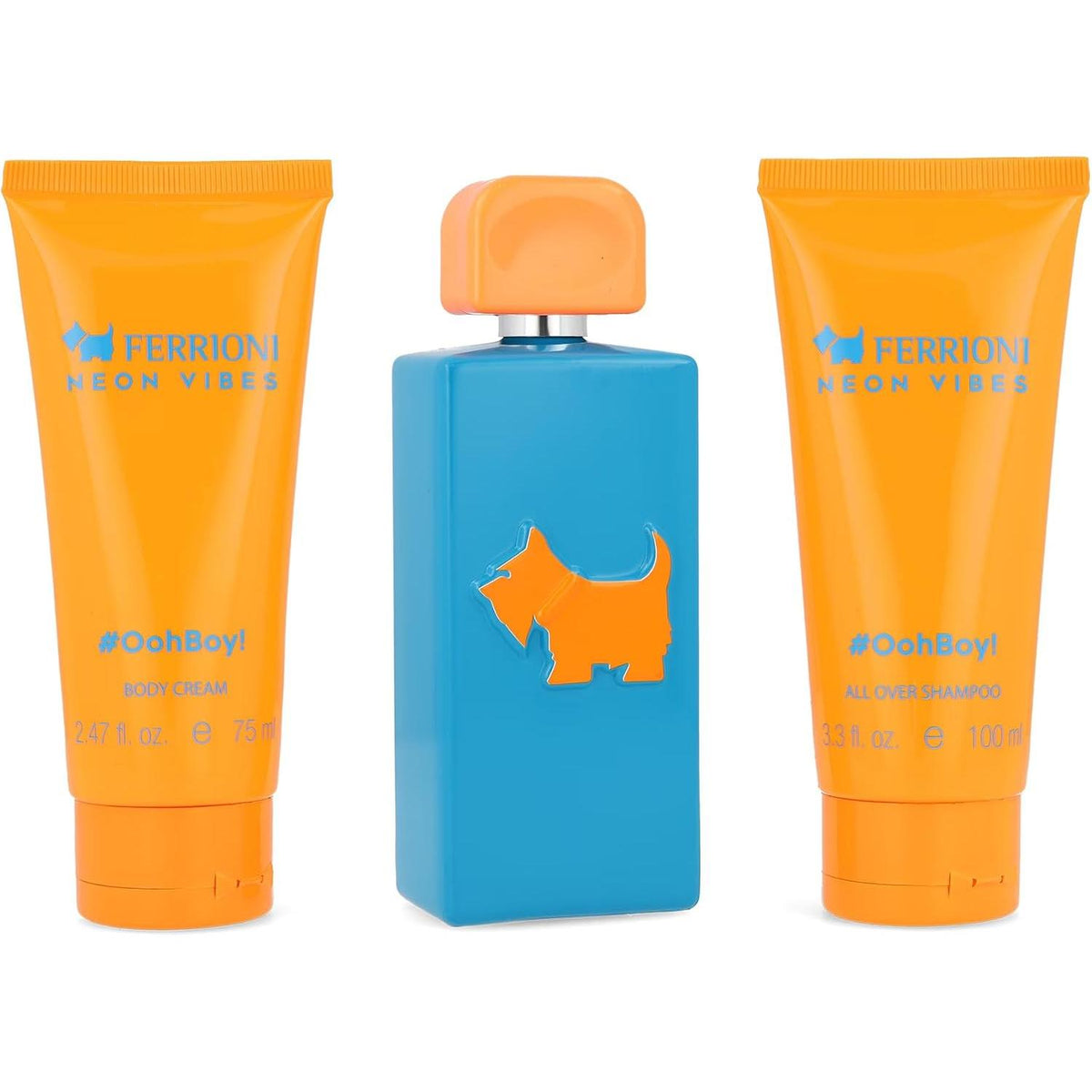 Ferrioni Set Ferrioni Ooh Boy Neon Vibes 3Pz 100Ml Edt Spray - Hombre