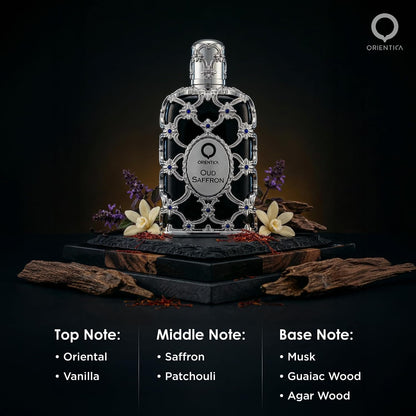 Orientica Luxury Collection Oud Saffron 80Ml Edp Spray - Unsex
