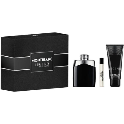 Montblanc Set Montblanc Legend 3Pzs 100Ml Edt Spray/ Desodorante Stick 75G/ 7.5Ml Edt Spray - Hombre
