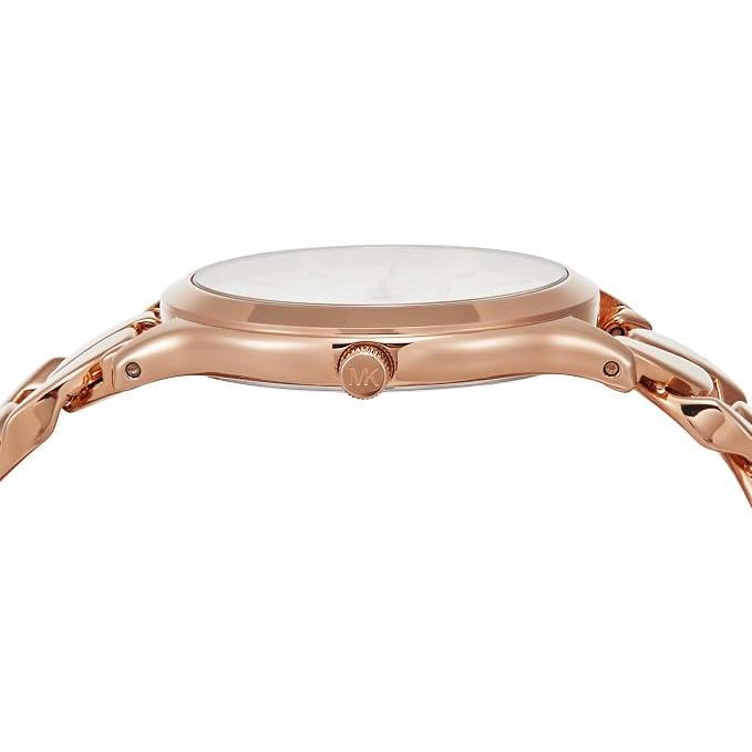 Michael Kors Reloj Mk7473 para Mujer con Diseño Elegante y Pulsera de Cadena en Color Dorado