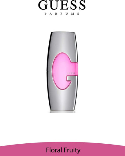 Guess Guess 75 ml EDP Spray para Mujer - Fragancia Floral Frutal con Notas de Manzana Verde y Bergamota - Lanzada en 2006