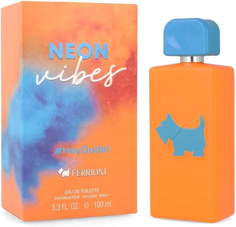Neon Vibes Hey Dude Caballero Ferrioni 100 ml Edt Spray - Hombre