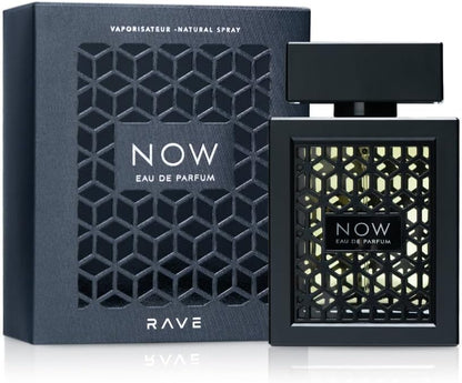 Now Rave (Lattafa) 100 ml Edp Spray - Hombre