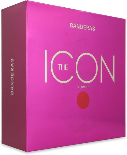 Set Banderas The Icon Supreme 2Pzs 100Ml Edp Spray/ Desodorante 150Ml Spray - Mujer