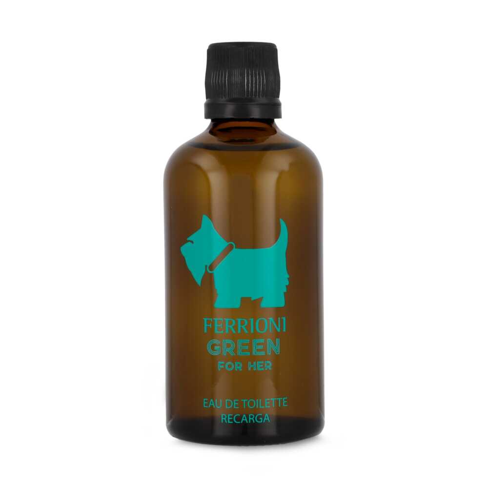 Ferrioni Green For Her 100Ml Edt Refill - Mujer