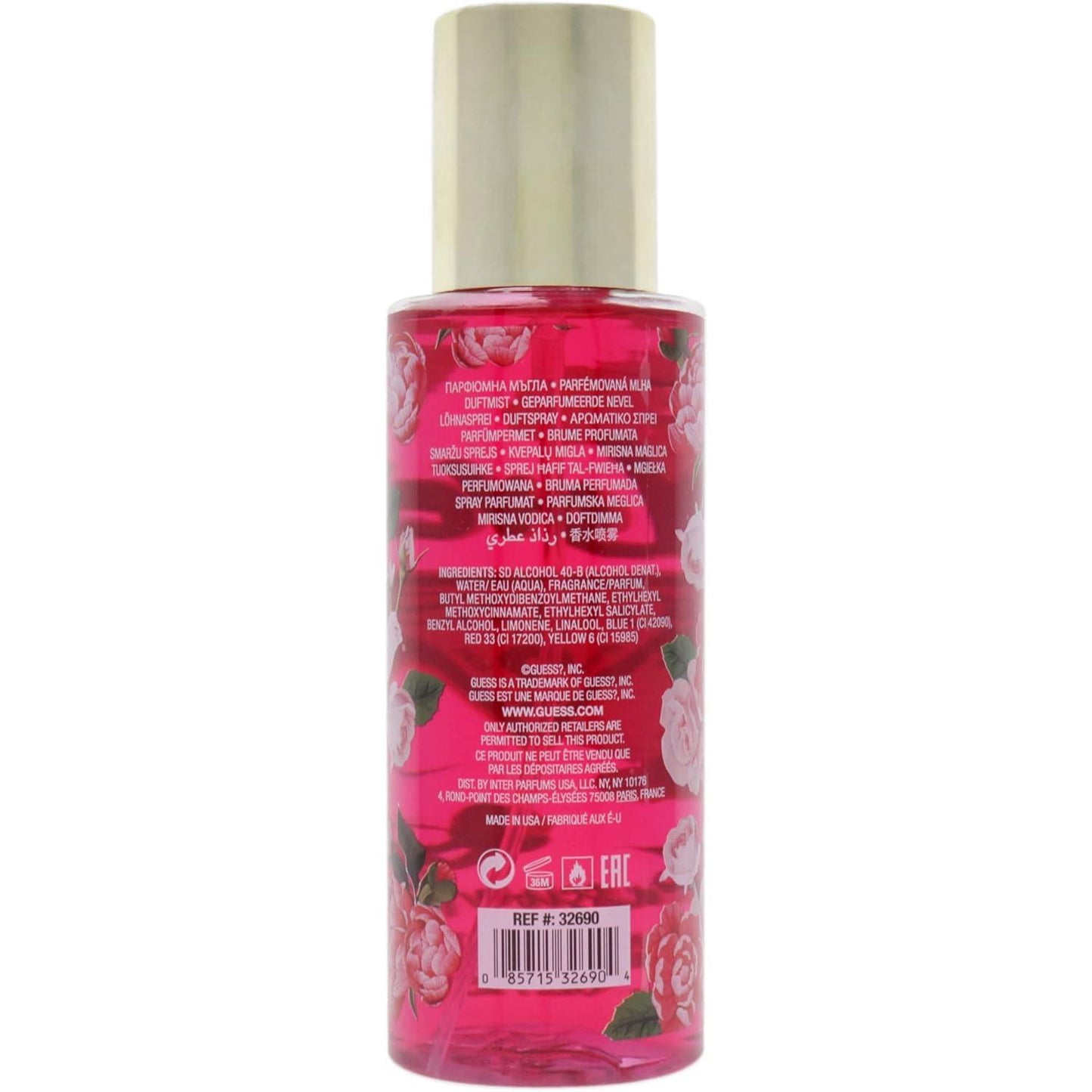 Guess Love Passion Kiss Guess 250 ml Body Mist Spray - Mujer