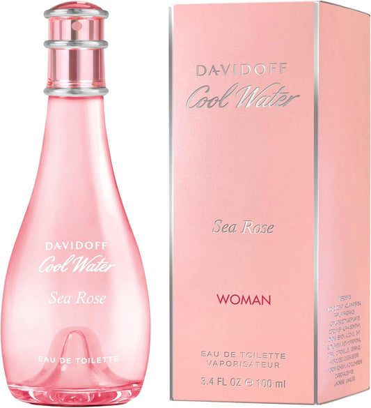 Cool Water Sea Rose Davidoff 100 ml Edt Spray - Mujer