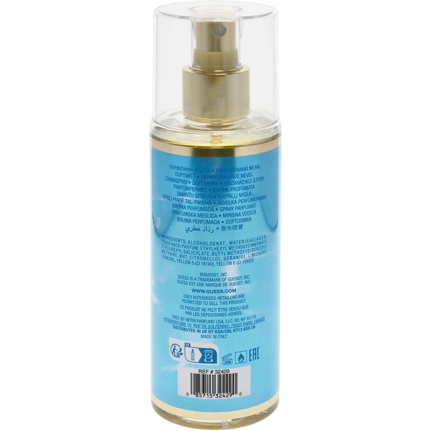 Guess Seductive Blue 250Ml Body Mist Spray - Mujer