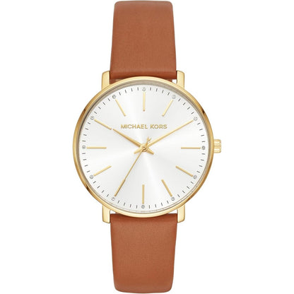 Michael Kors Reloj Cafe MK2740 para Mujer con Correa de Cuero y Diseño Elegante