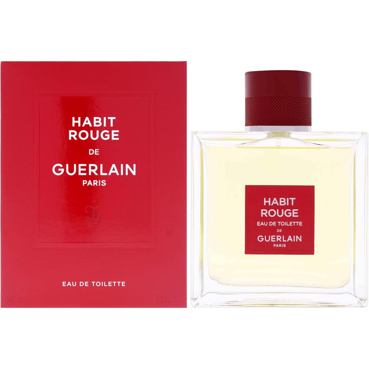 Habit Rouge Guerlain 100 Ml Edt Spray -  Hombre