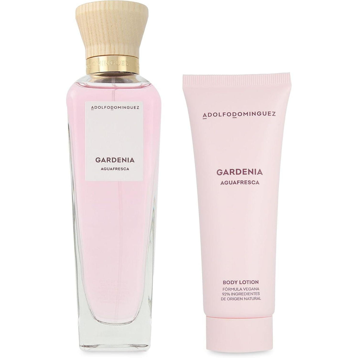 Set Adolfo Dominguez Gardenia 2Pz 120Ml Edt Spray - Mujer
