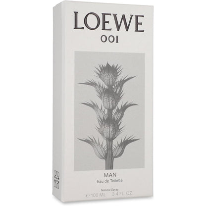 Loewe 001 Man 100Ml Edt Spray - Perfume para Hombre Eau de Toilette de 100 Mililitros