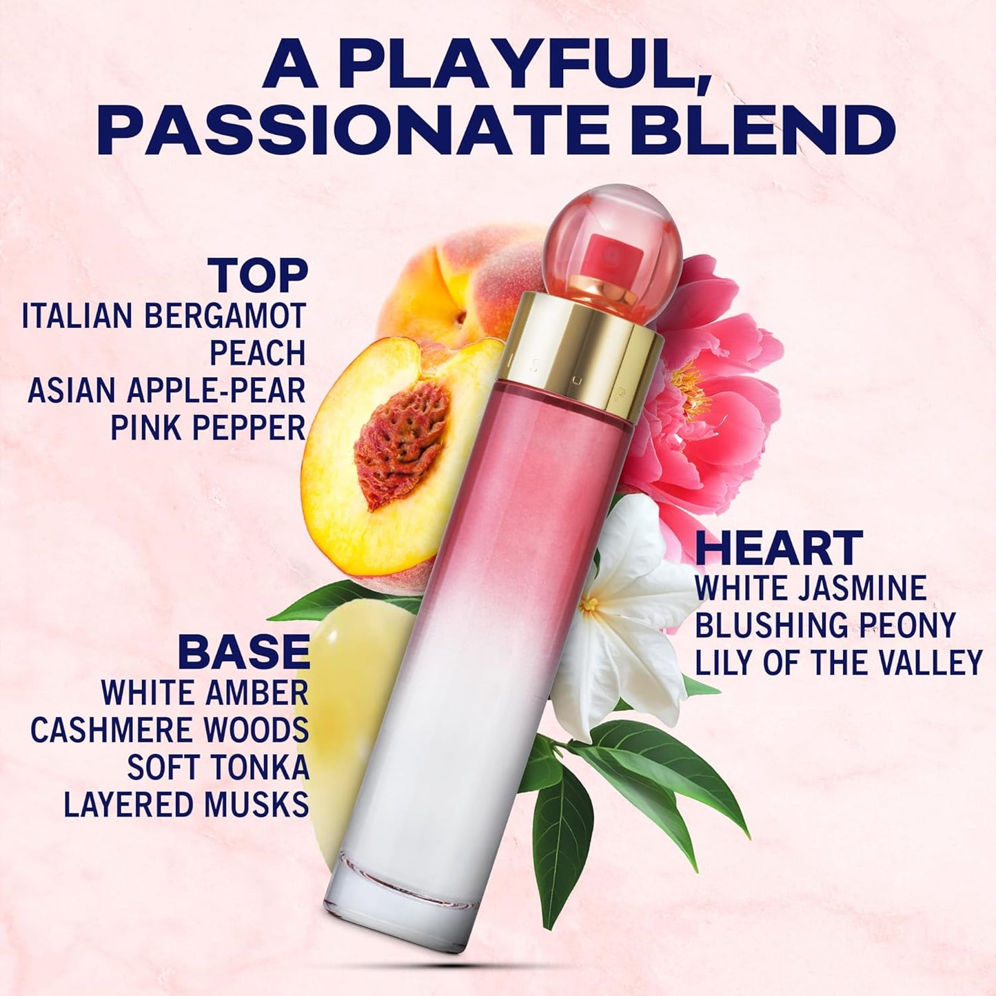 360 Coral Perry Ellis 100 ml Edp Spray - Mujer