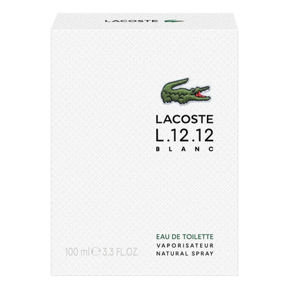 Eau De Lacoste L.12.12 Blanc Pure Lacoste 100 ml Edt Spray - Hombre