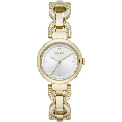 DKNY Reloj Ny2850 para Mujer con Diseño Elegante y Detalles Brillantes en la Pulsera
