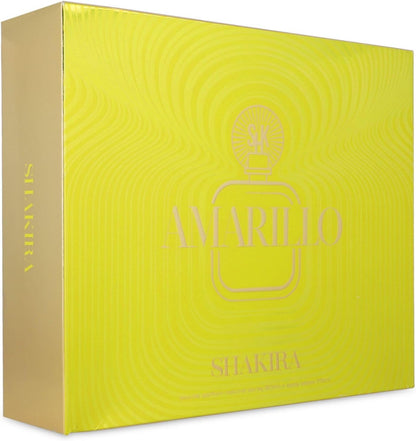 Set Shakira Amarillo 2Pzs 80Ml Edp Spray/ Body Lotion 75Ml - Mujer