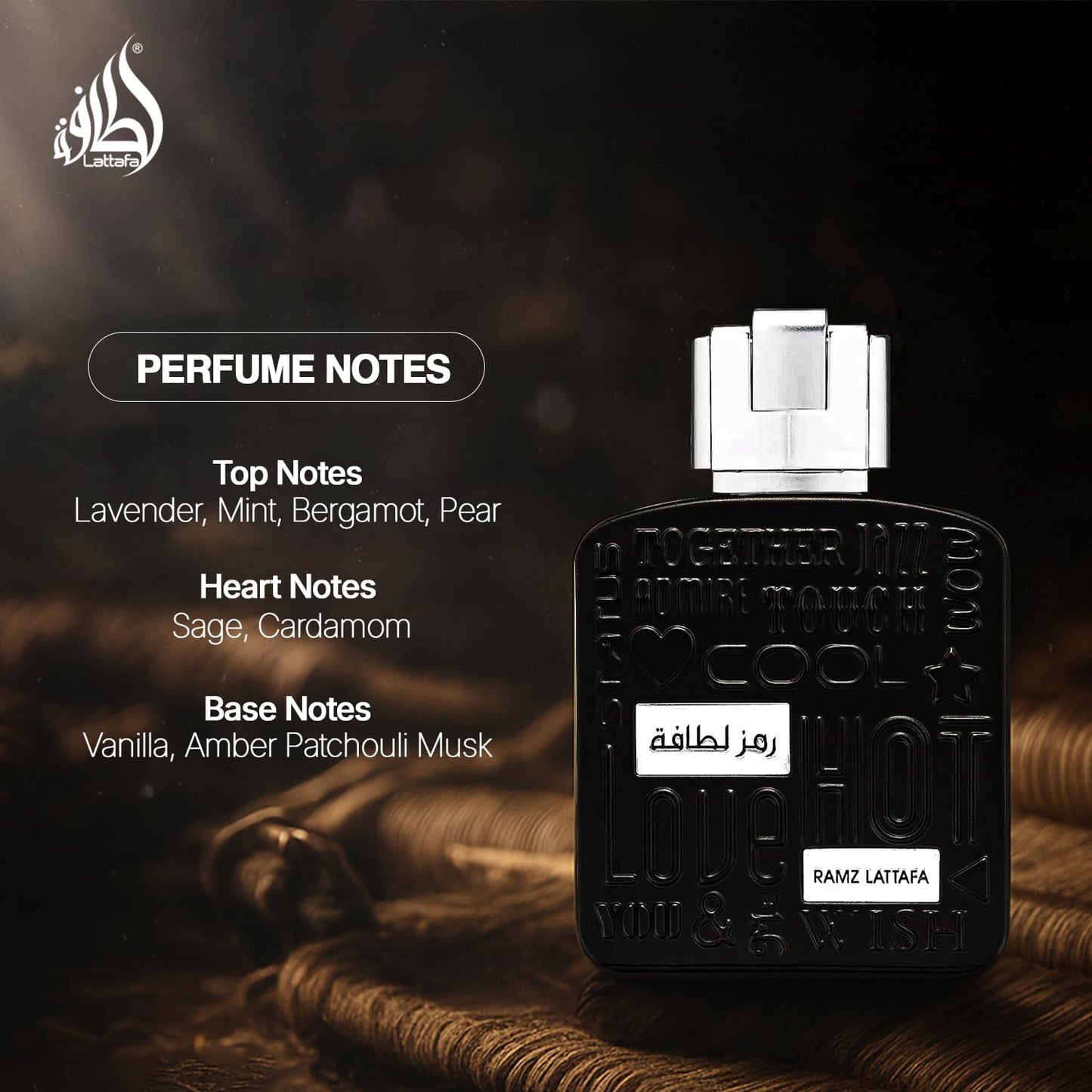 Ramz Lattafa Silver Unisex Lattafa 100 ml Edp Spray - Hombre