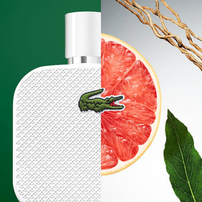 Eau De Lacoste L.12.12 Blanc Pure Lacoste 100 ml Edt Spray - Hombre