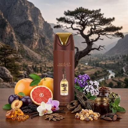 Lattafa Eternal Oud 200Ml Body Spray - Unisex