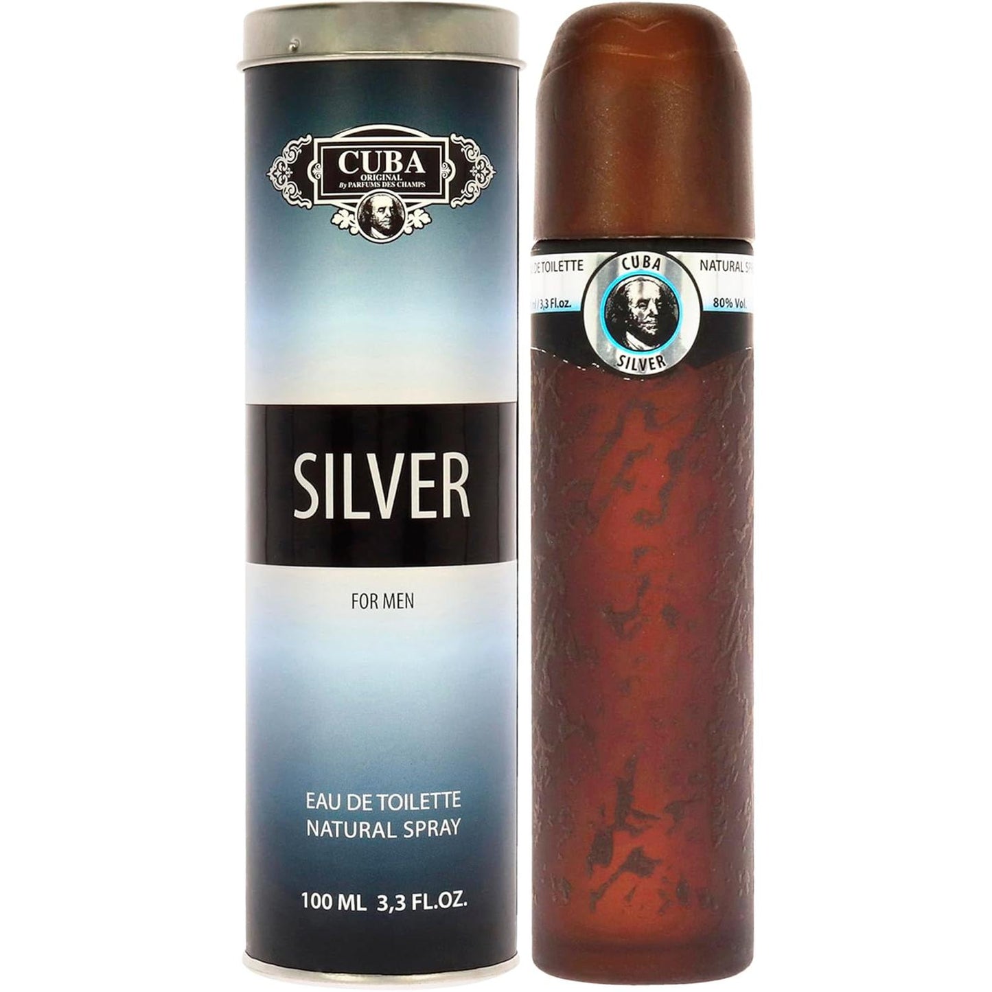 Cuba Silver Des Champs 100 ml Edt Spray - Hombre