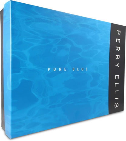 Set Perry Ellis Pure Blue 4Pzs 100Ml Edt Spray/ Desodorante 170G Spray/ Shower Gel 90Ml/ 7.5Ml Edt Spray - Hombre