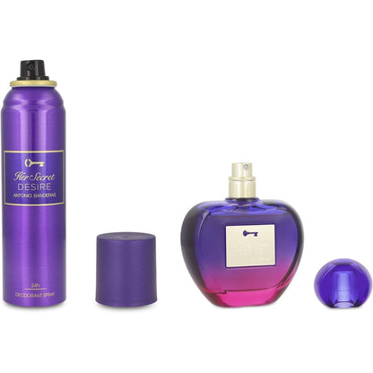 Set Her Secret Desire Antonio Banderas 2 Pz - Mujer