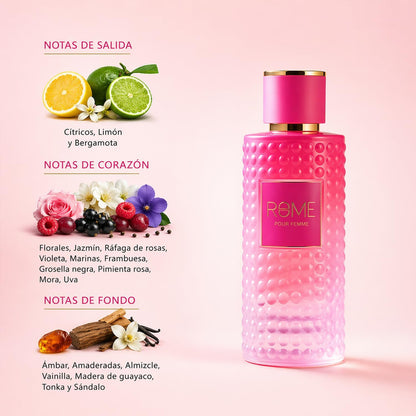 Mast Perfume Rome Pour Femme 100 ml Edp Spray - Mujer