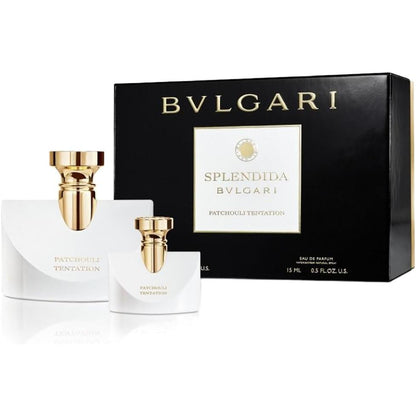Set Bvlgari Splendida Patchouli Tentation 2Pzs 100Ml Edp Spray/ 15Ml Edp Spray - Mujer