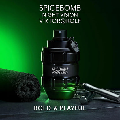 Viktor & Rolf Spicebomb Night Vision 90Ml Edt Spray - Hombre