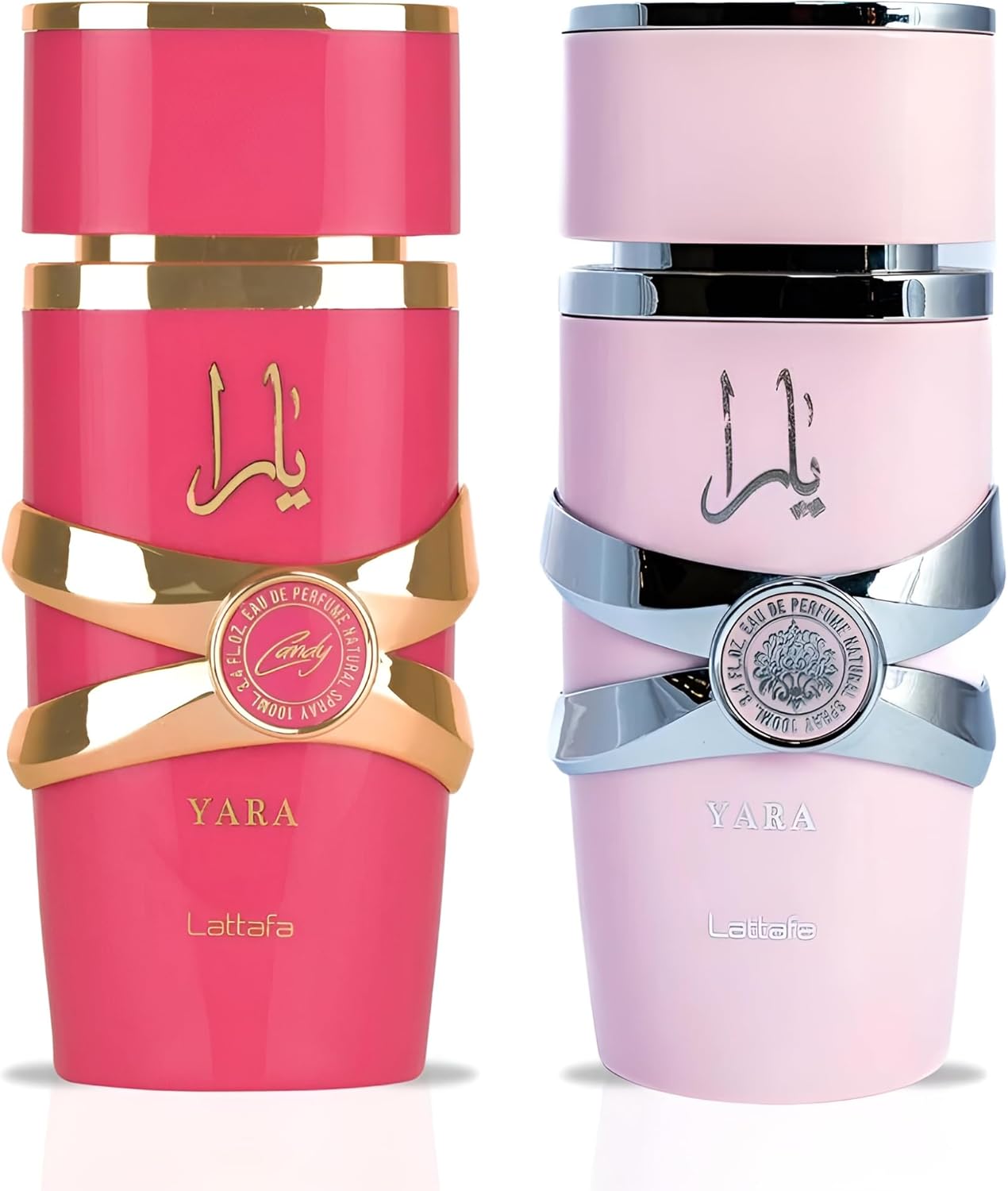 Set Lattafa Yara 2Pzs Candy 100Ml Edp Spray/ Yara 100Ml Edp Spray - Mujer