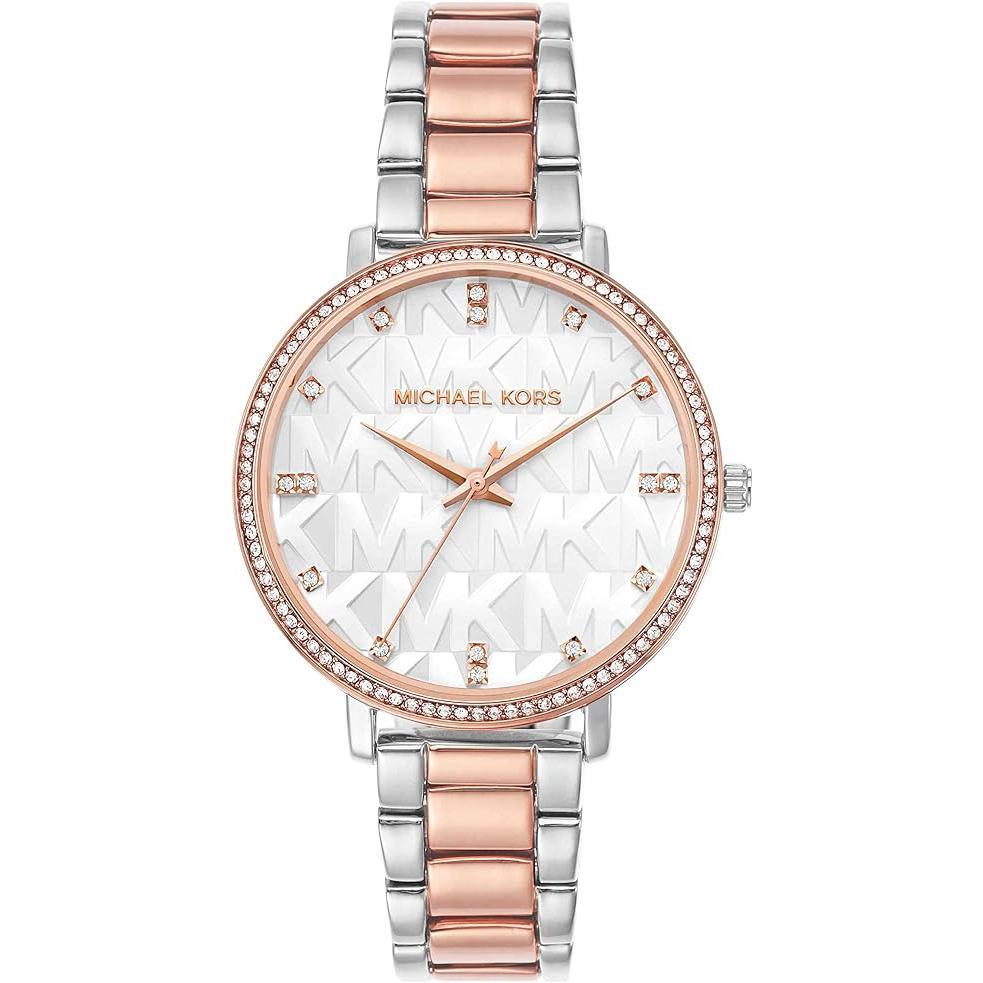 Michael Kors Reloj Mk4667 para Mujer con Diseño Elegante y Pulsera de Acero Inoxidable y Rose Gold