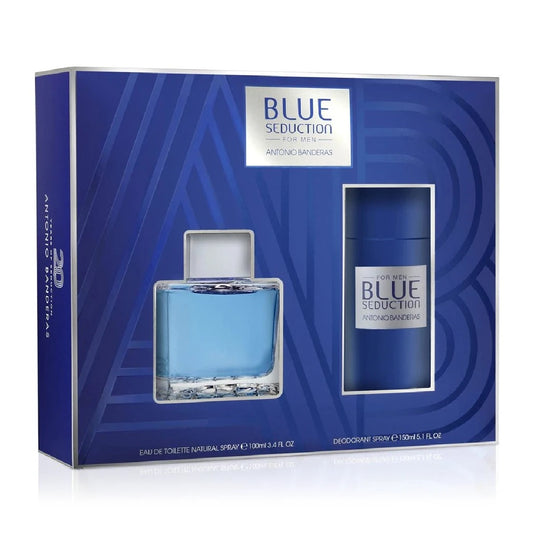 Set Blue Seduction Caballero Antonio Banderas 2 pz - PriceOnLine | Perfumes y Fragancias PriceOnLine