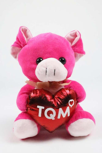 Peluche Zoo Tqm 26 Cm Cochinito Rosa Blanco - PriceOnLine