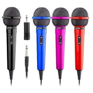 Microfono Mitzu 12-1005R Karaoke Multimedia Convertidor Rojo - PriceOnLine