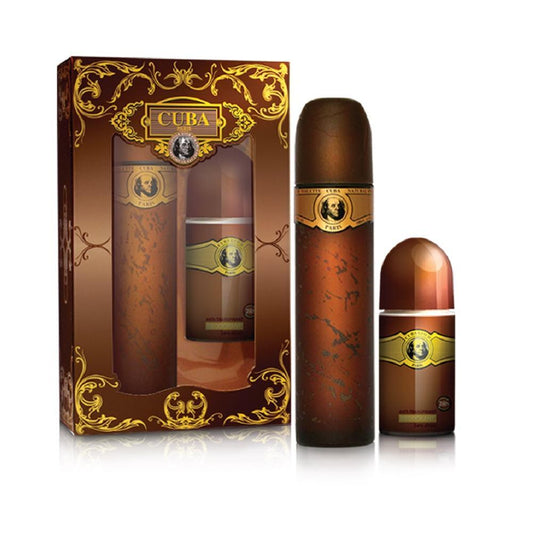 Set Cuba Gold Caballero Des Champs 2 Pz (Perfume 100 ml - Desodorante 50 ml) - PriceOnLine | Perfumes y Fragancias PriceOnLine