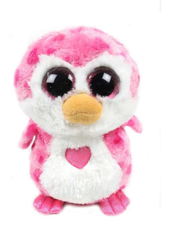 Peluche Pingüino Glitter 25 Cm Rosa C Blanco - PriceOnLine