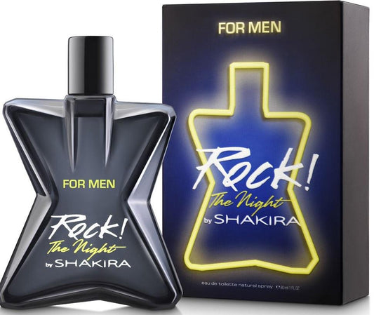 Rock The Night For Men Caballero Shakira 80 ml Edt Spray - PriceOnLine | Perfumes y Fragancias PriceOnLine