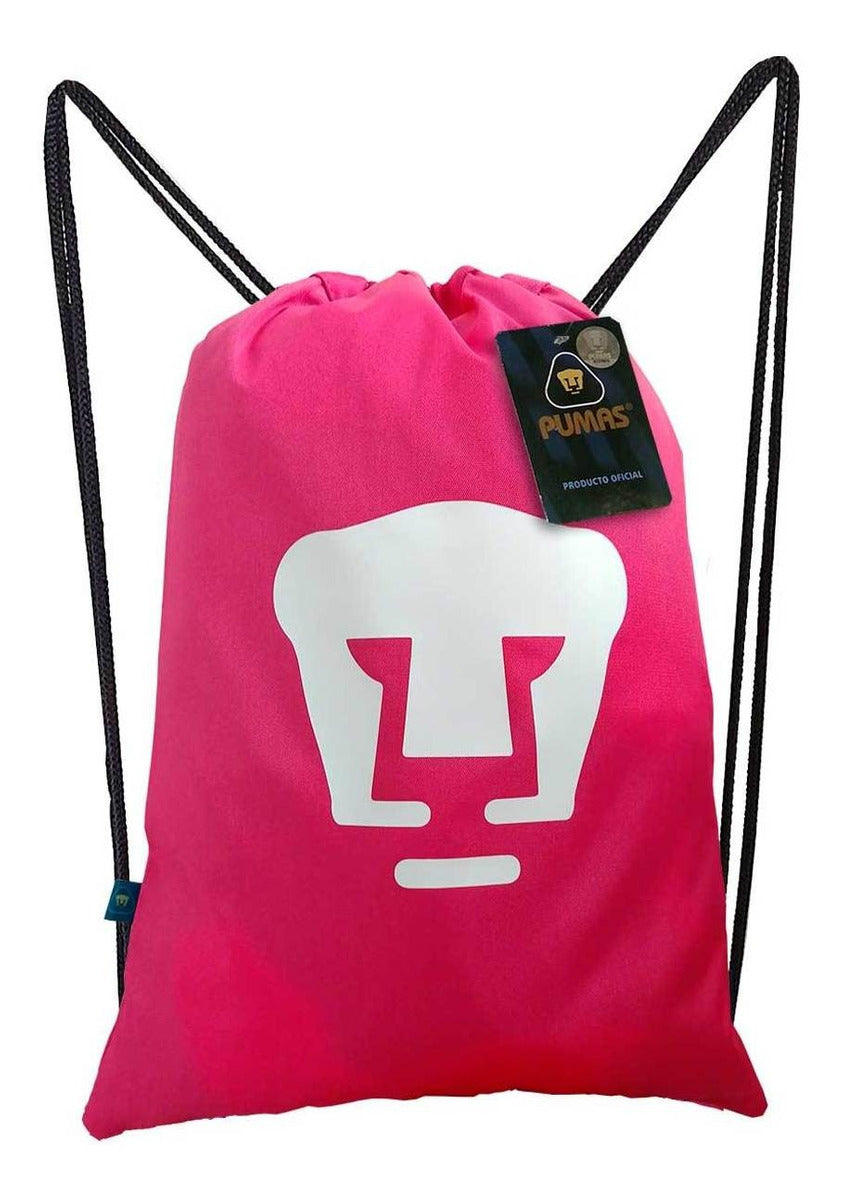 Morral Deportivo Pumas Unam Oficial 2 Cierres Rosa - PriceOnLine | Perfumes y Fragancias PriceOnLine