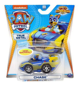 Paw Patrol True Metal Vehiculo Colección Spin Master Chase-Mighty Pups - PriceOnLine