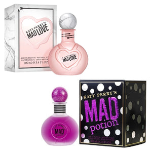 Paquete 2x1 Mad Love + Mad Potion Dama Katy Perry 100 ml Edp Spray - PriceOnLine