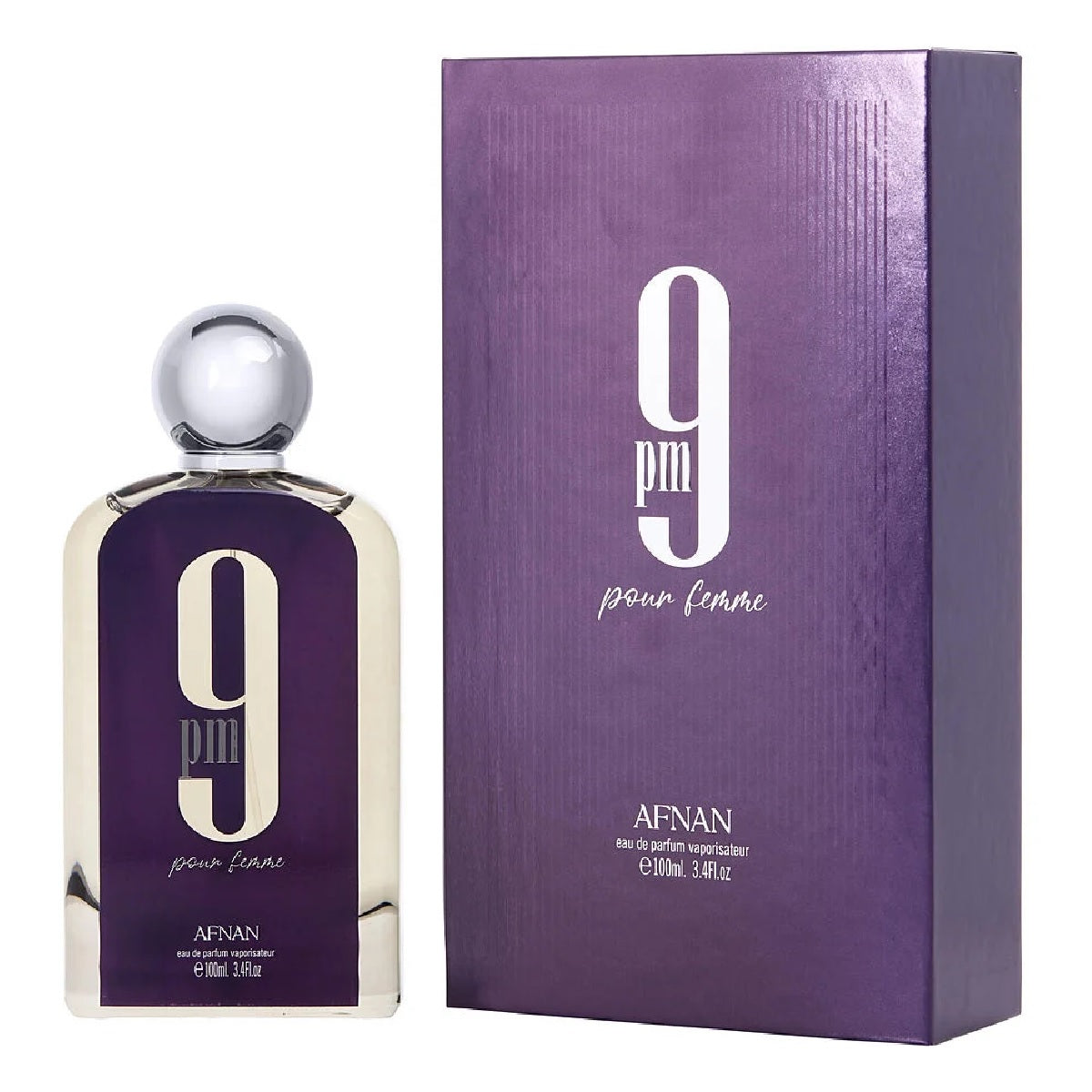 9pm Pour Femme Dama Afnan 100 ml Edp Spray - Mujer