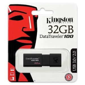 Kingston Memoria Usb Flash Data Traveler 32gb Dt100g3/32gb - PriceOnLine